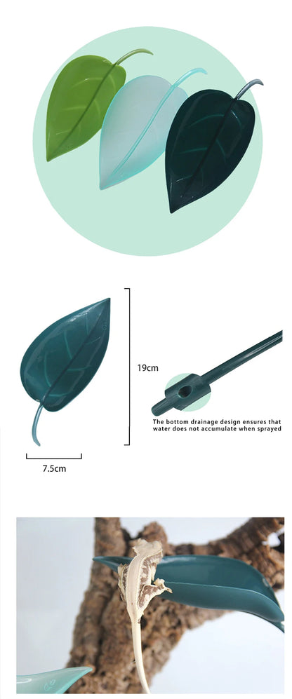 Reptile Leaf Hammock with Suction Cups