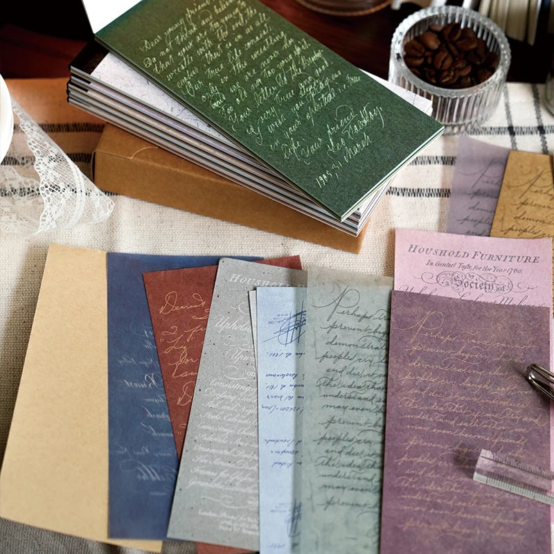 Vintage Gentle Soft Memo Paper Pack
