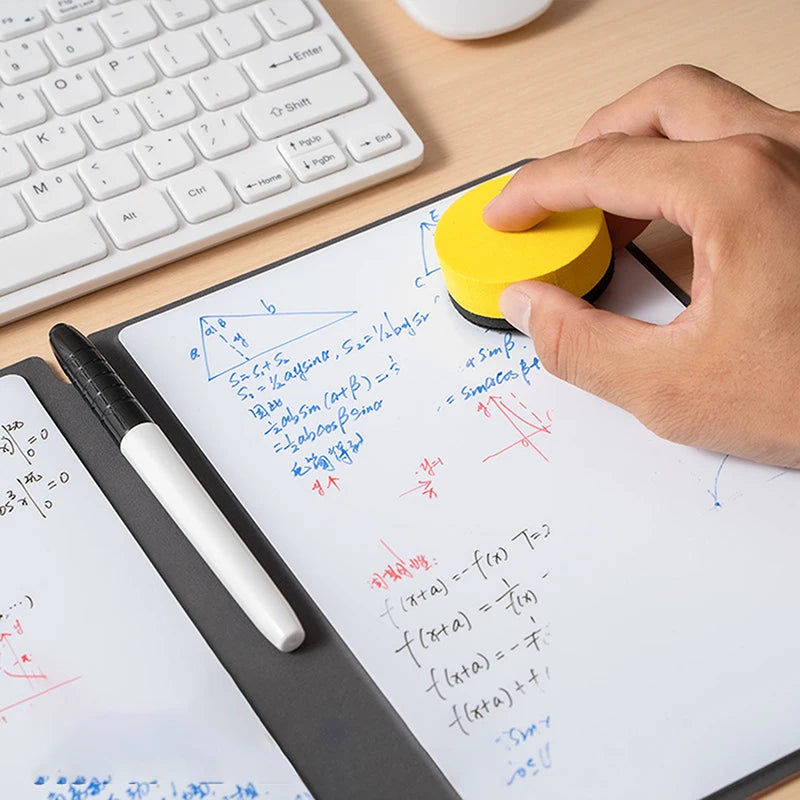 A5 Reusable Dry Erase Whiteboard Notebook