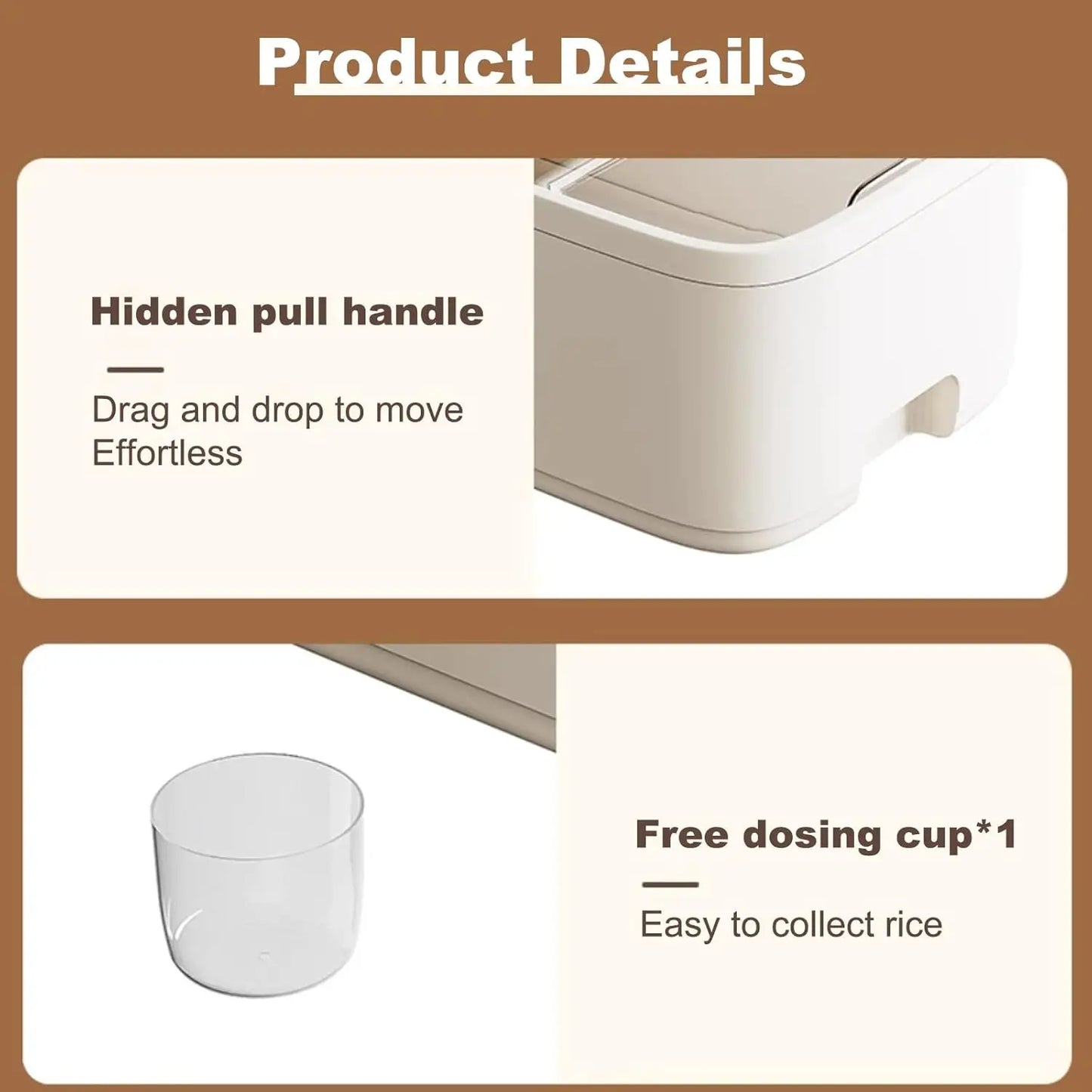Sealed Grain Storage Container