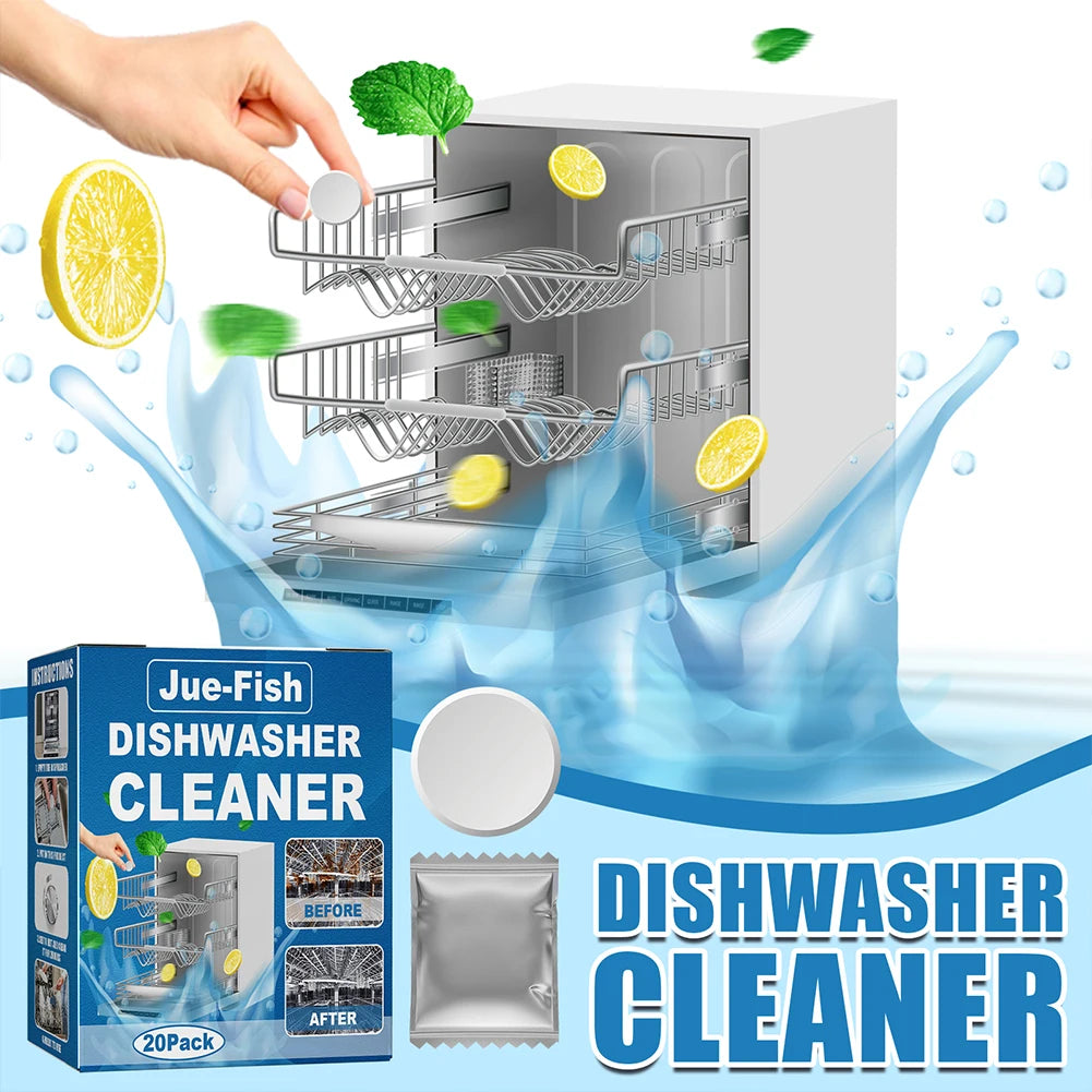 20 100pcs Dishwasher Cleaner