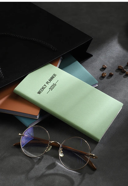 A6 Morandi Daily Planner & Weekly Organizer Notebook