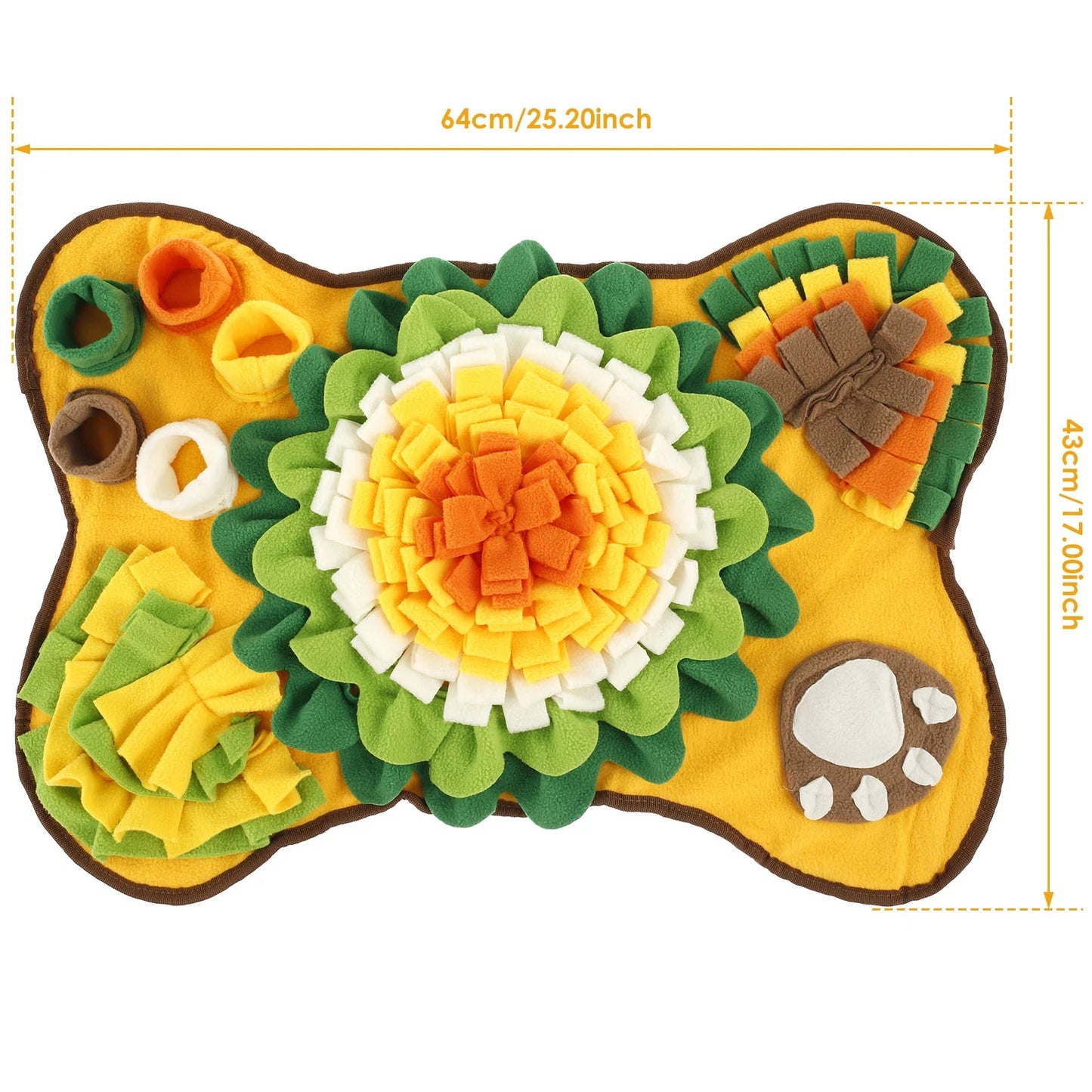 Interactive Dog Snuffle Foraging Mat