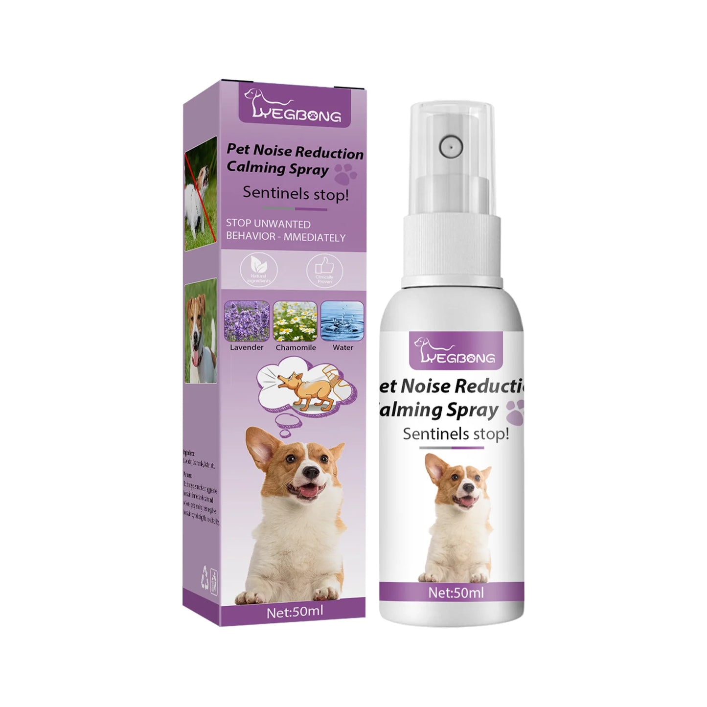 Pet Calming Spray for Cats & Dogs