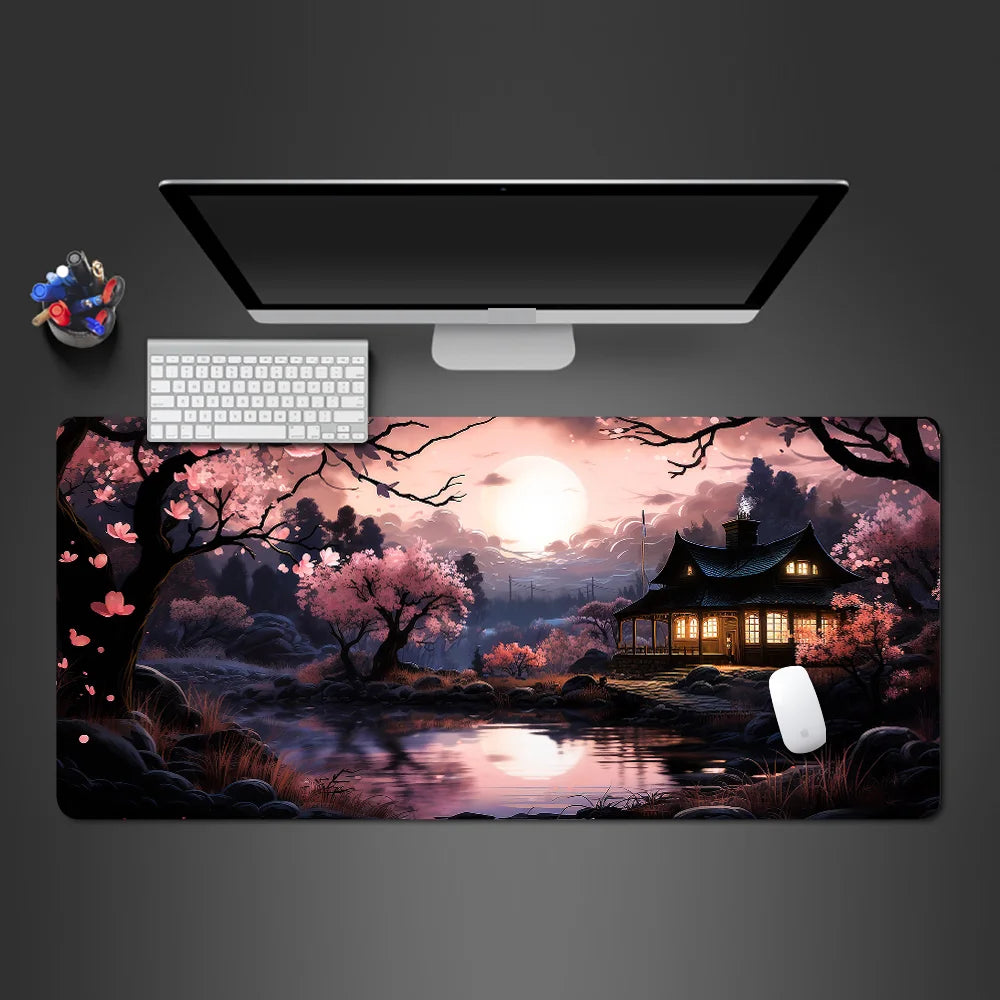 Sakura Landscape XXL Desk Mat Mouse Pad