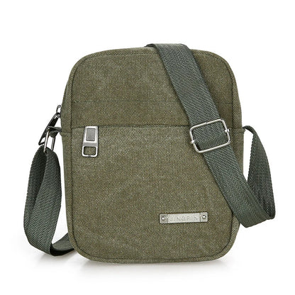 Men’s Casual Canvas Crossbody Shoulder Bag