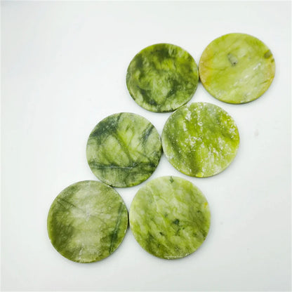 2pcs Natural Jade Eye Patches