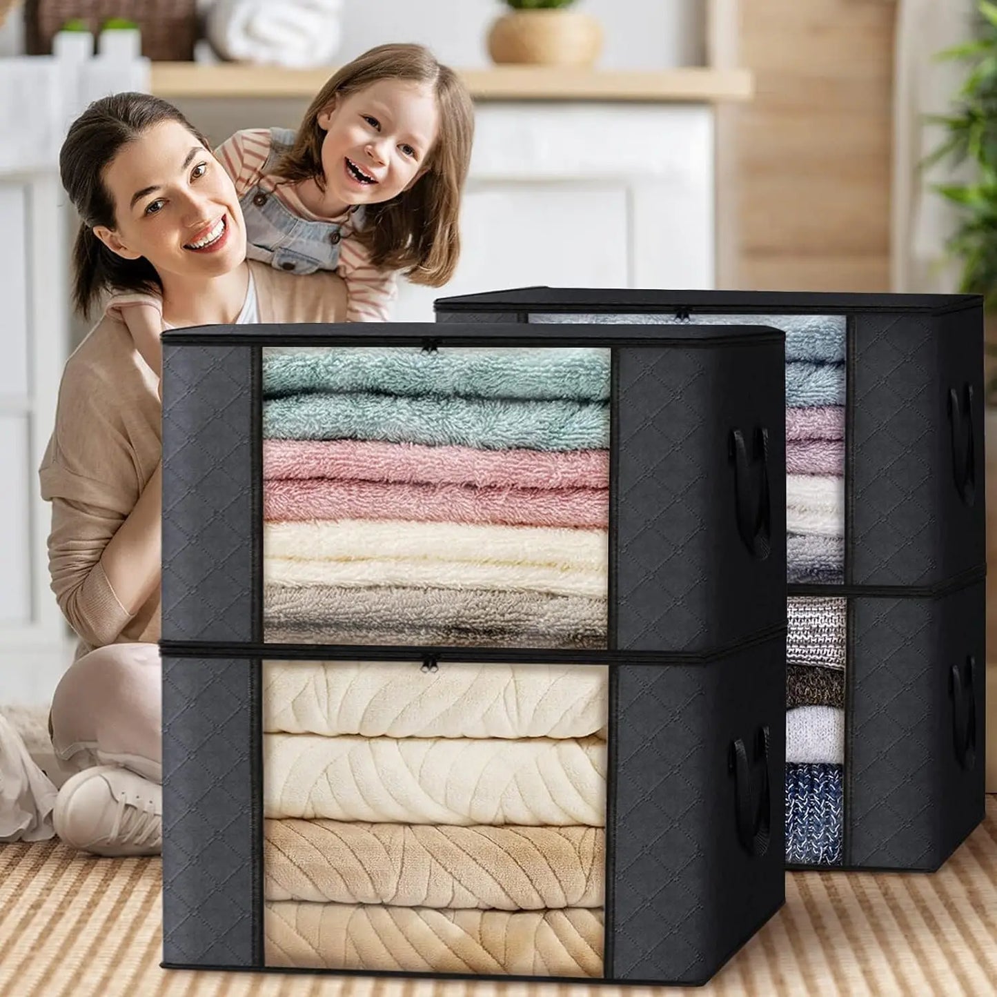 Large Foldable Clothes Storage Bag