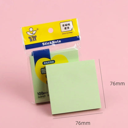Color Self-Adhesive Sticky Notes