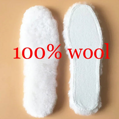Natural Sheepskin Winter Insoles