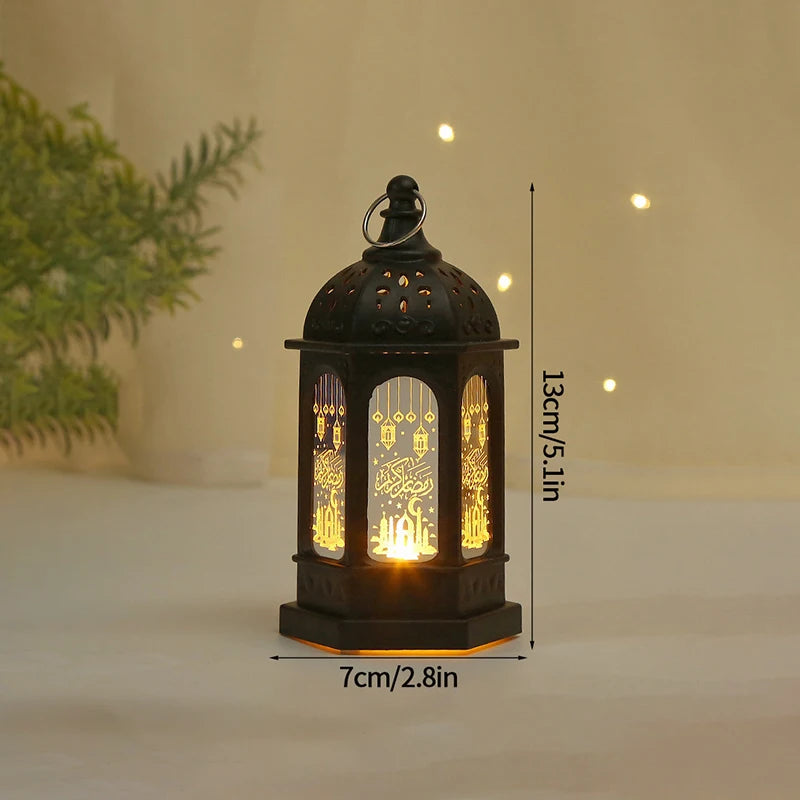 Ramadan Eid Decorative Candle Lamp