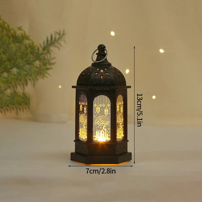 Ramadan Eid Decorative Candle Lamp
