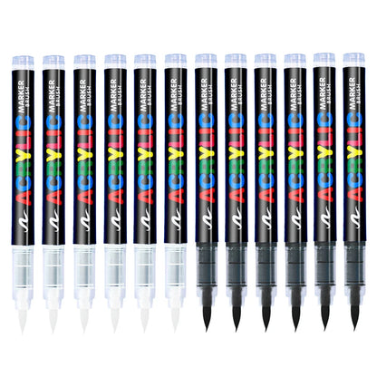 36 Colors Acrylic Paint Marker Pens Set