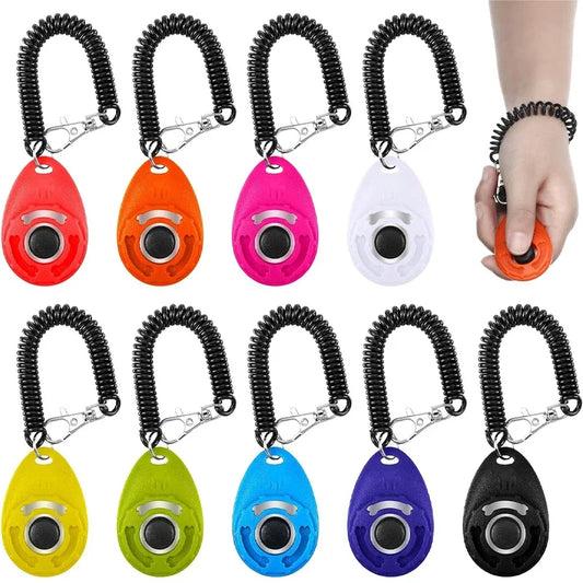 Pet Training Clicker with Wrist Strap