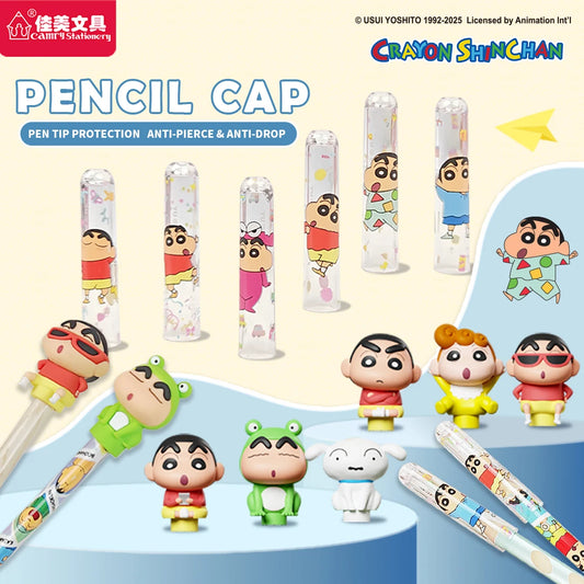 Crayon Shin-Chan 3D Pencil Cap Set