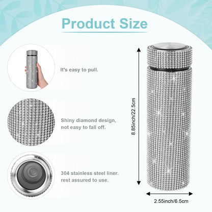 500ml Stainless Steel Diamond Thermos Bottle