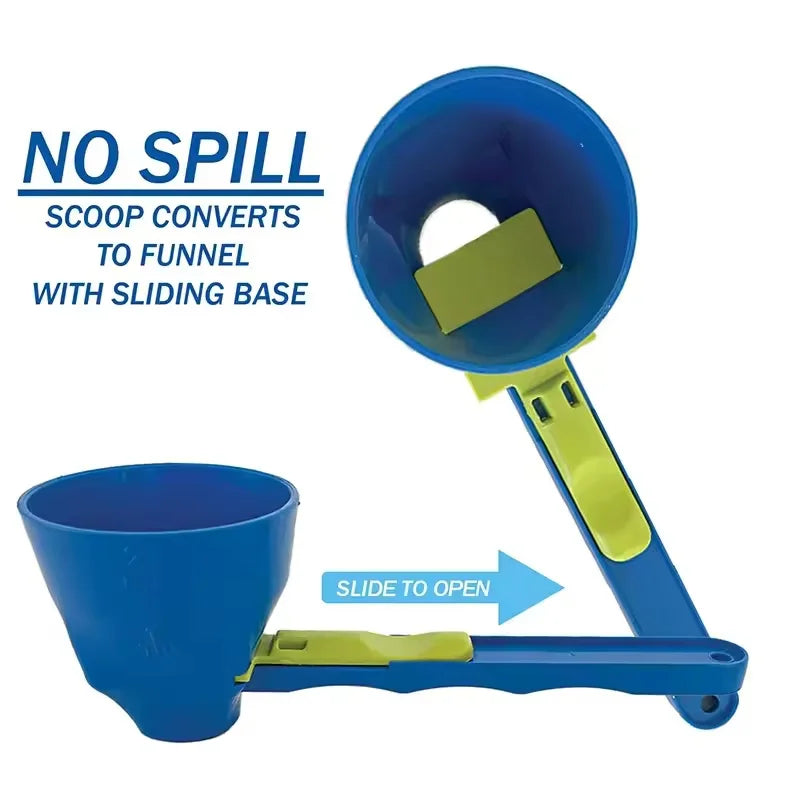 No Spill Measuring Funnel Spoon