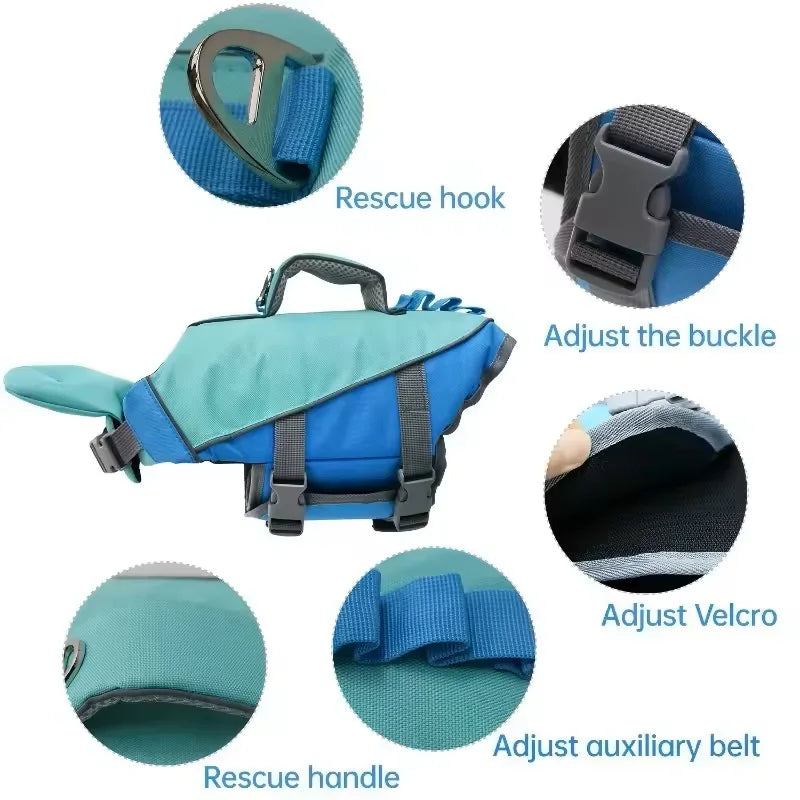 Dog Life Vest – High Visibility Swimming Safety Jacket