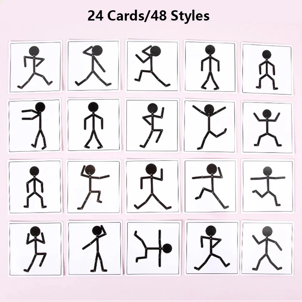 Montessori Stick Sporty Men Puzzle Toy