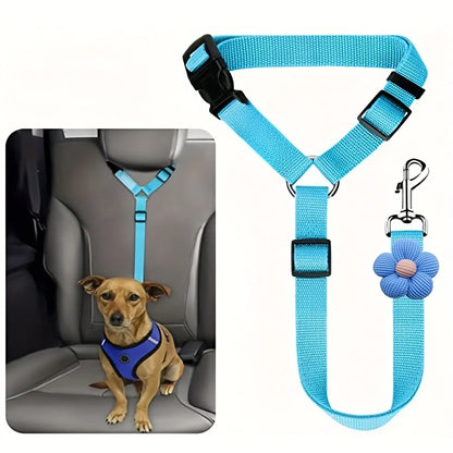 Adjustable Dog Car Seat Belt Safety Tether