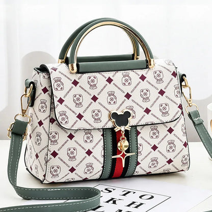 Women’s Structured PU Shoulder Bag