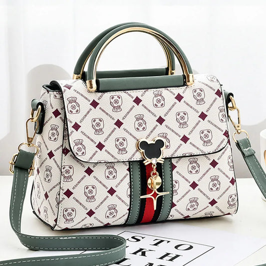 Women’s Structured PU Shoulder Bag