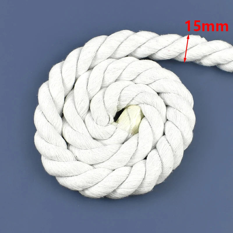 Braided Cotton Macramé Rope Cord