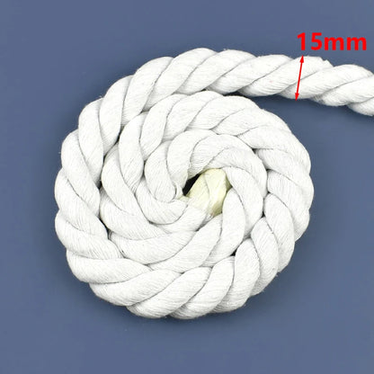 Braided Cotton Macramé Rope Cord