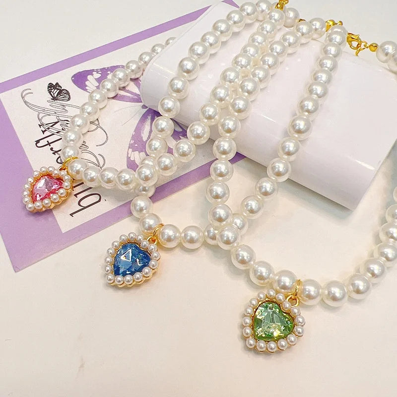 Princess Pearl Pet Collar