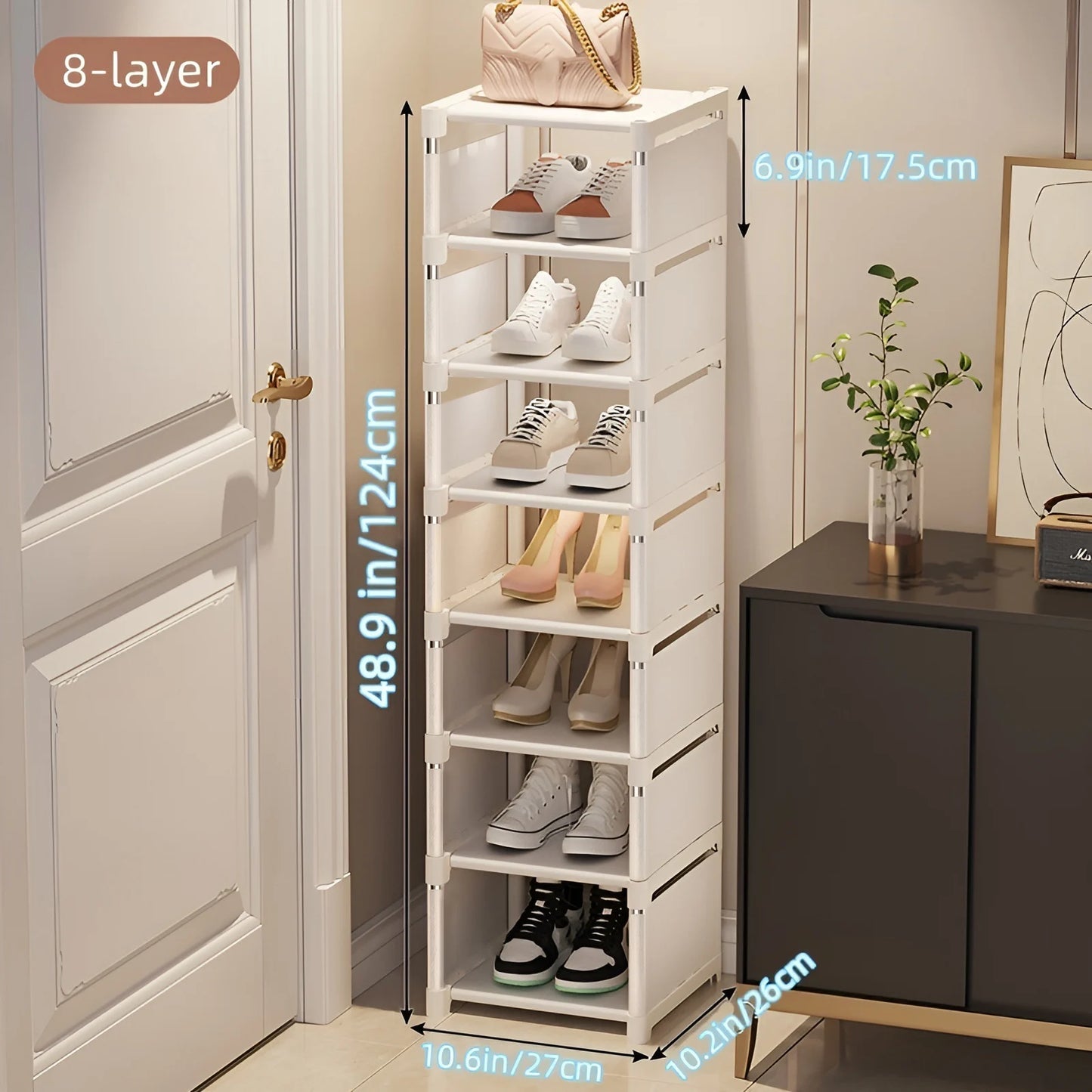 Space-Saving Shoe Rack