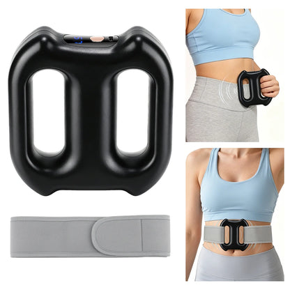 Portable Vibration Fascia Ring Massager with Strap