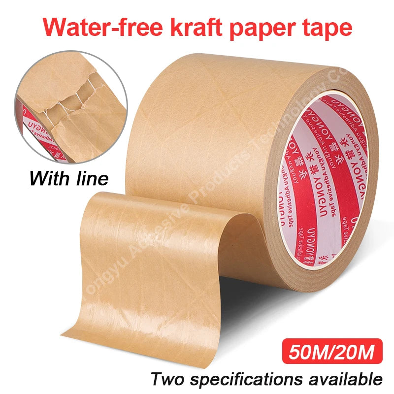 Self-Adhesive Kraft Paper Filament Tape