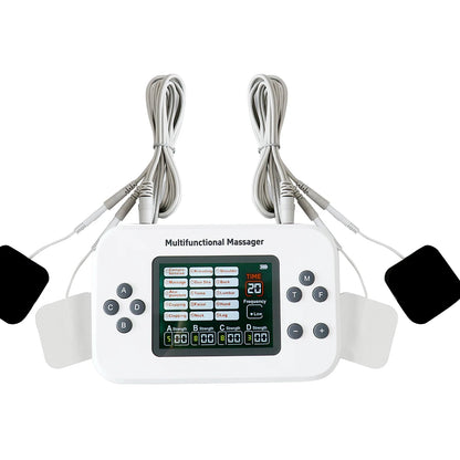 4-in-1 Rechargeable EMS & TENS Muscle Stimulator