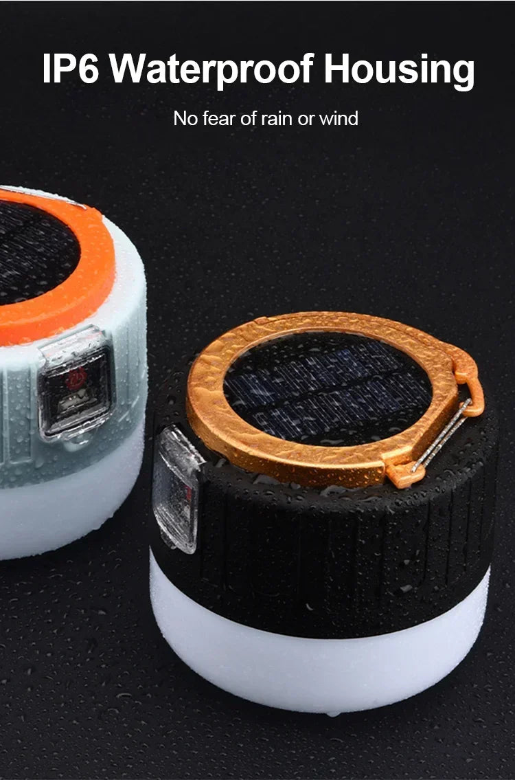 Solar Rechargeable Camping Lantern