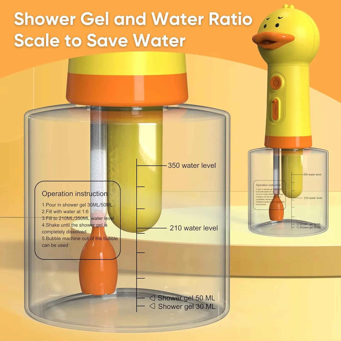 Automatic Pet Foam Shampoo Dispenser
