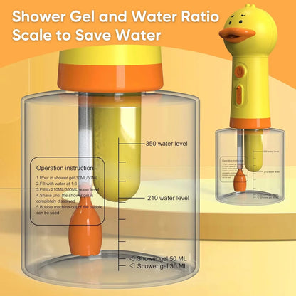 Automatic Pet Foam Shampoo Dispenser