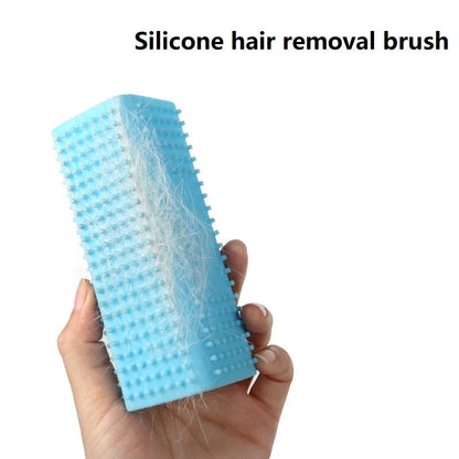 Pet Hair Removal Silicone Brush
