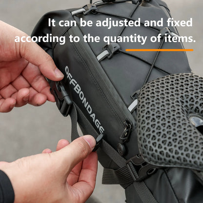 Waterproof Bicycle Saddle Bag 15L