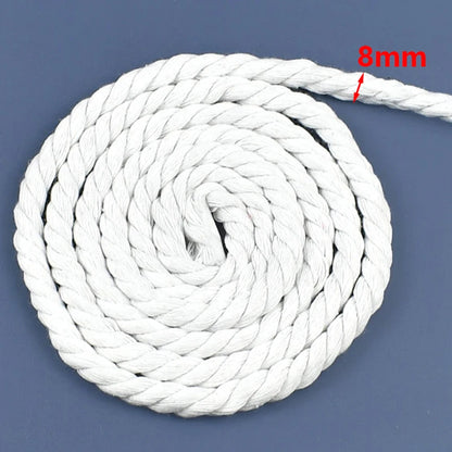 Braided Cotton Macramé Rope Cord
