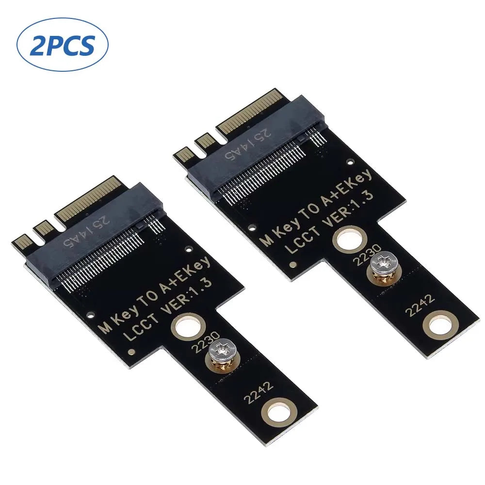 M.2 A/E Key to NVMe SSD Adapter Card for Mini PC