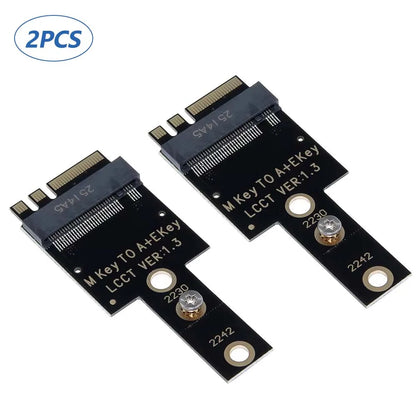 M.2 A/E Key to NVMe SSD Adapter Card for Mini PC