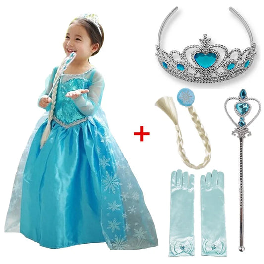 Snow Queen Elsa Costume for Girls