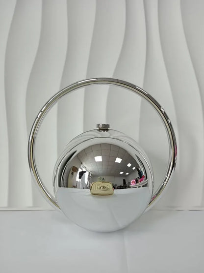 Marble Sphere Evening Clutch Bag