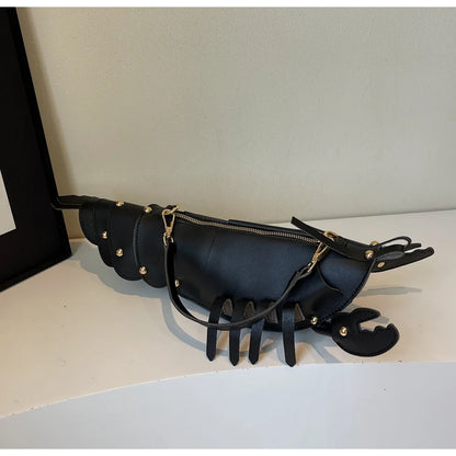 Shaped PU Leather Crossbody Bag