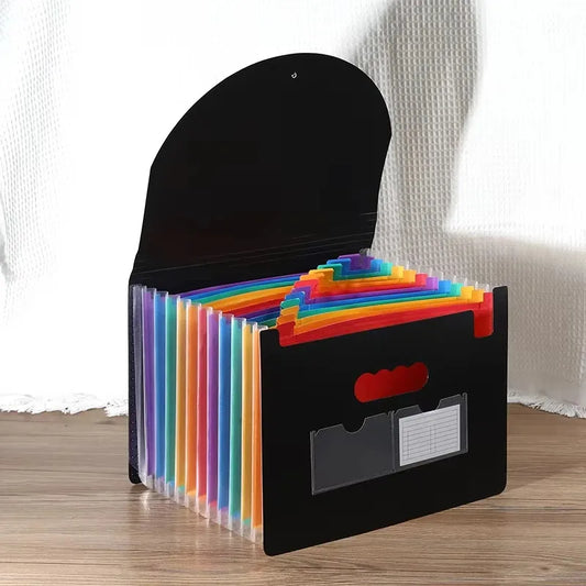 Colorful Expanding File Organizer