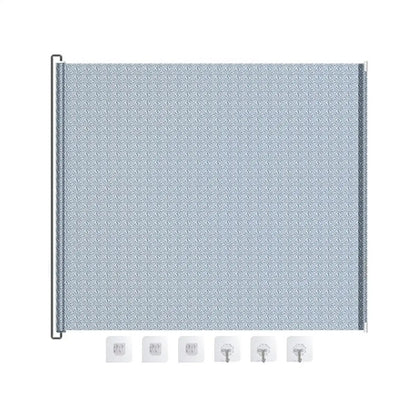 Retractable No-Drill Pet Safety Gate