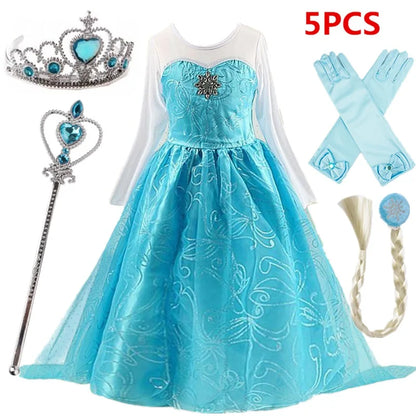 Snow Queen Elsa Costume for Girls