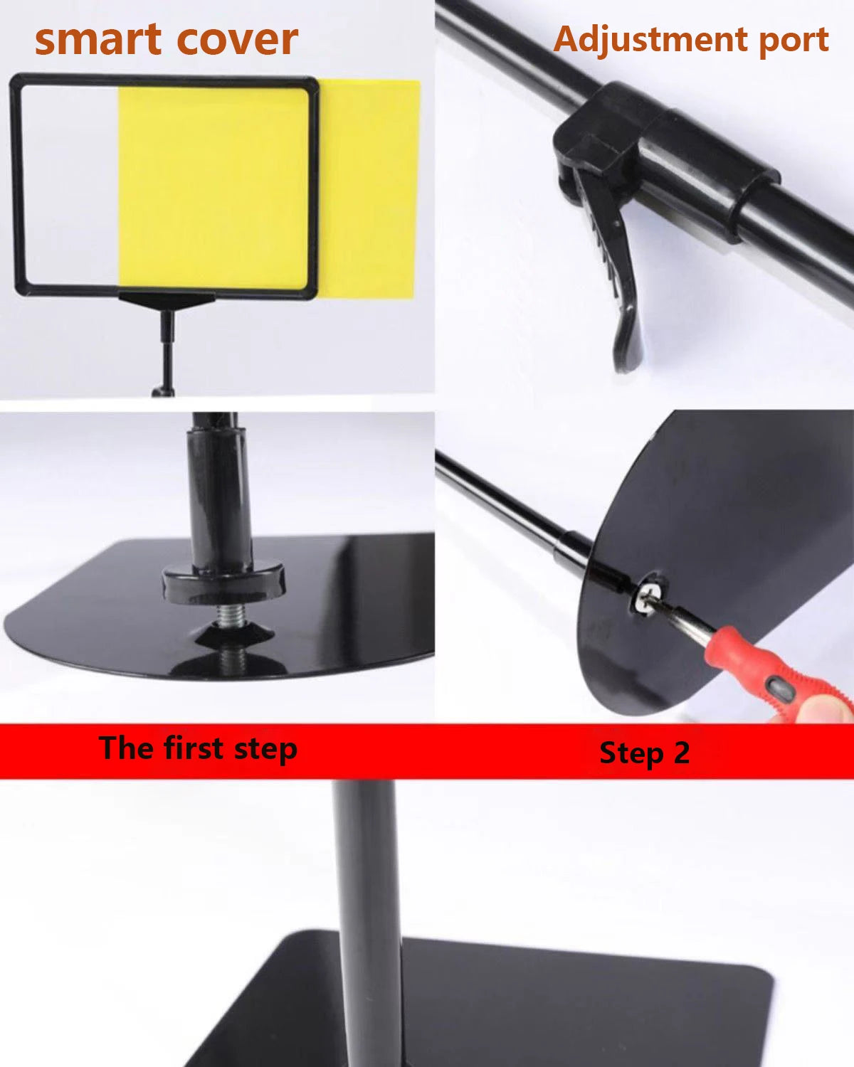Adjustable Retail Price Display Stand