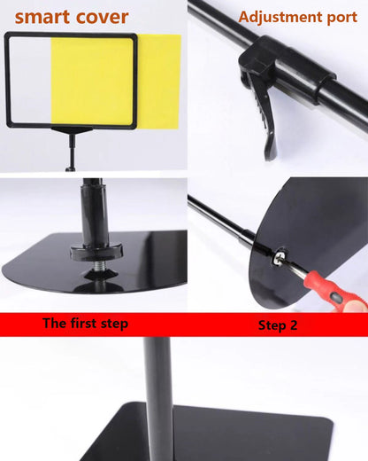 Adjustable Retail Price Display Stand