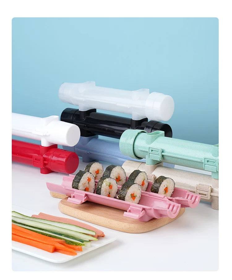Quick Sushi Roll Maker & Rice Mold for Homemade Sushi
